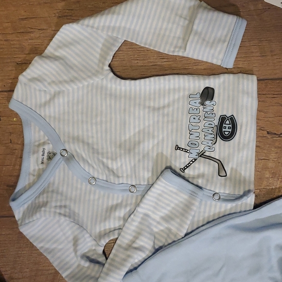 NHL Baby Montreal Canadiens 3pc. Set 6/9 Mon. NWT - Picture 3 of 7